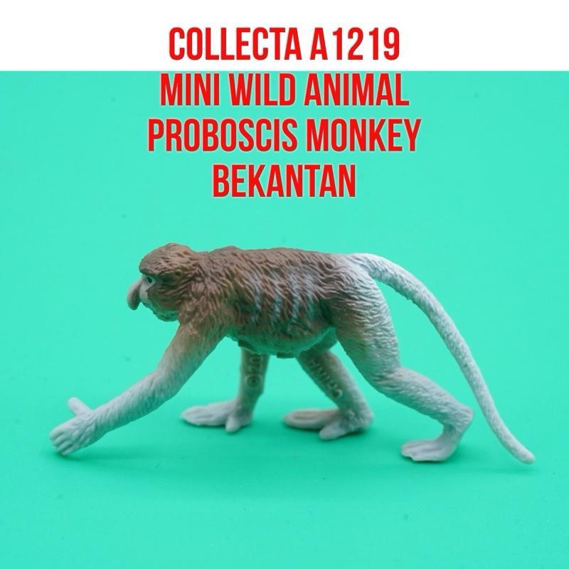 Collecta A1219 Mini Wild Animals | Proboscis Monkey Monyet Bekantan  Nasalis Larvatus | Small Size U