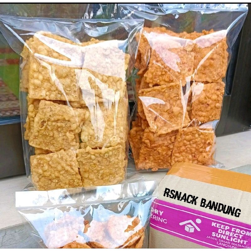 Best seller keripik tempe 1kg (tempe goreng bandung )