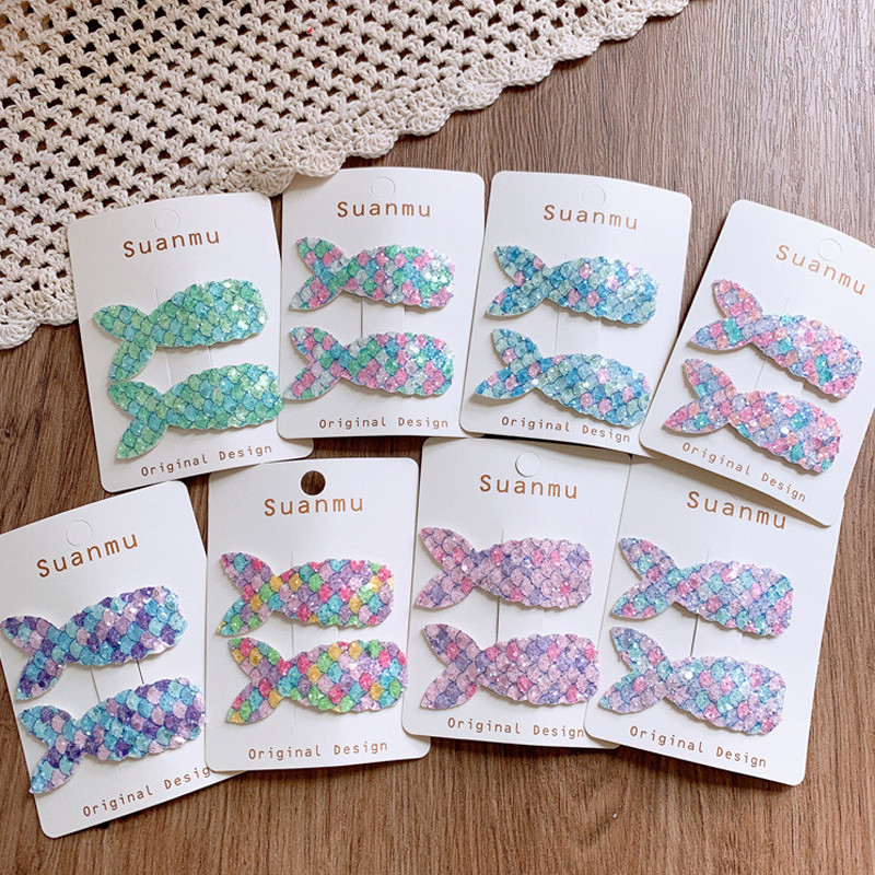 COD Jepitan Rambut BB Samping Lucu Jepitan Poni Putri Jepitan Rambut Ekor Putri Duyung Berkilau untu