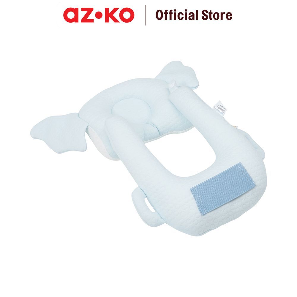 AZKO Kindla Bantal Self Milk Feeding - Biru Pillow Bantal Empuk Perlengkapan Kamar Tidur Anak Dan Ba