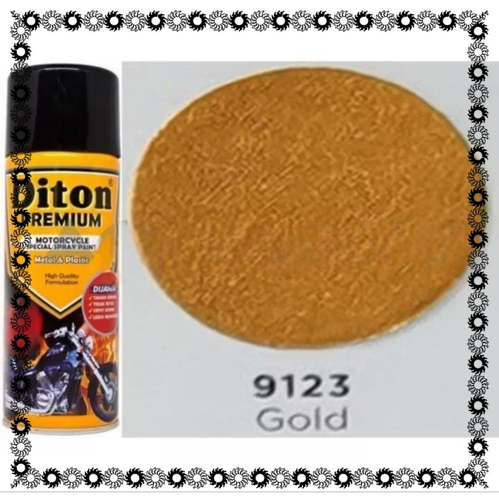 Pilox Diton Premium Pilok Pylox Emas Gold 9123