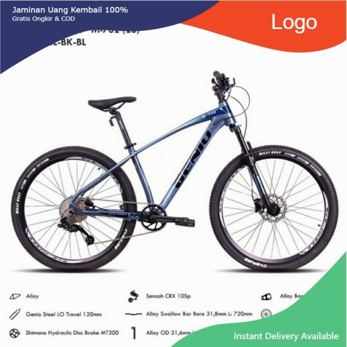 Sepeda MTB Gunung 27.5 inch Genio M 702