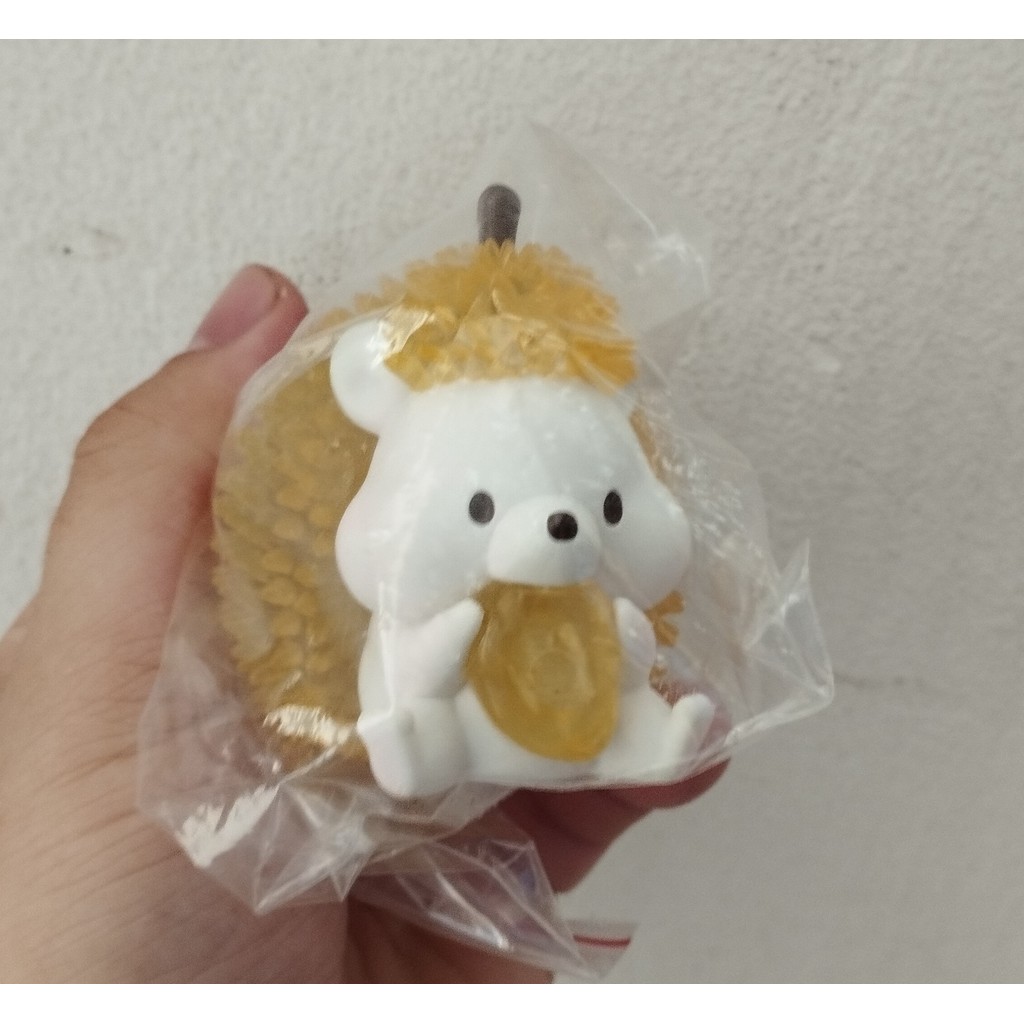 Jinart Durian Kingdom - Hedgehod Transparent Yellow Durian Figure