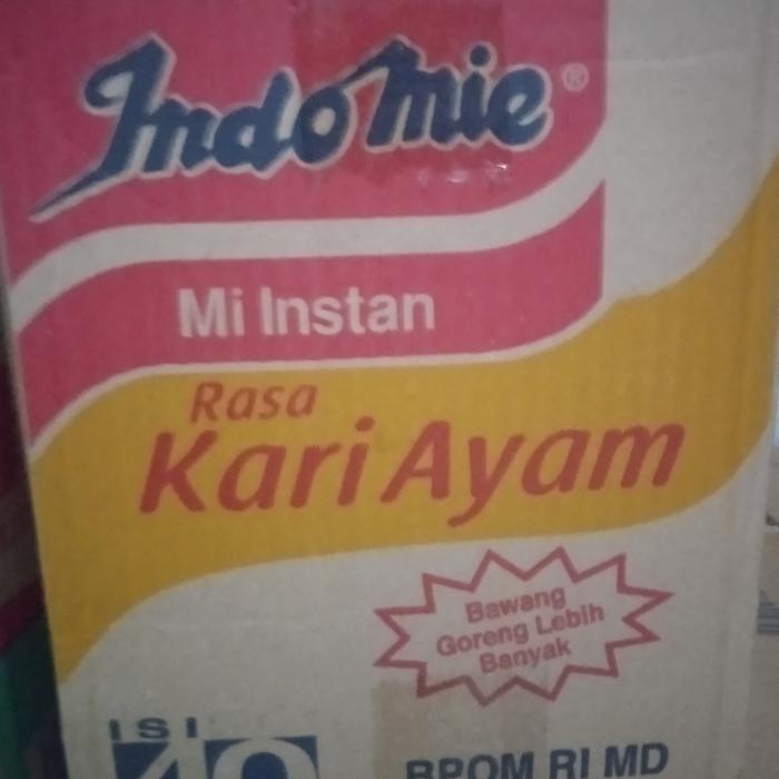 indomie kari ayam 1 dus