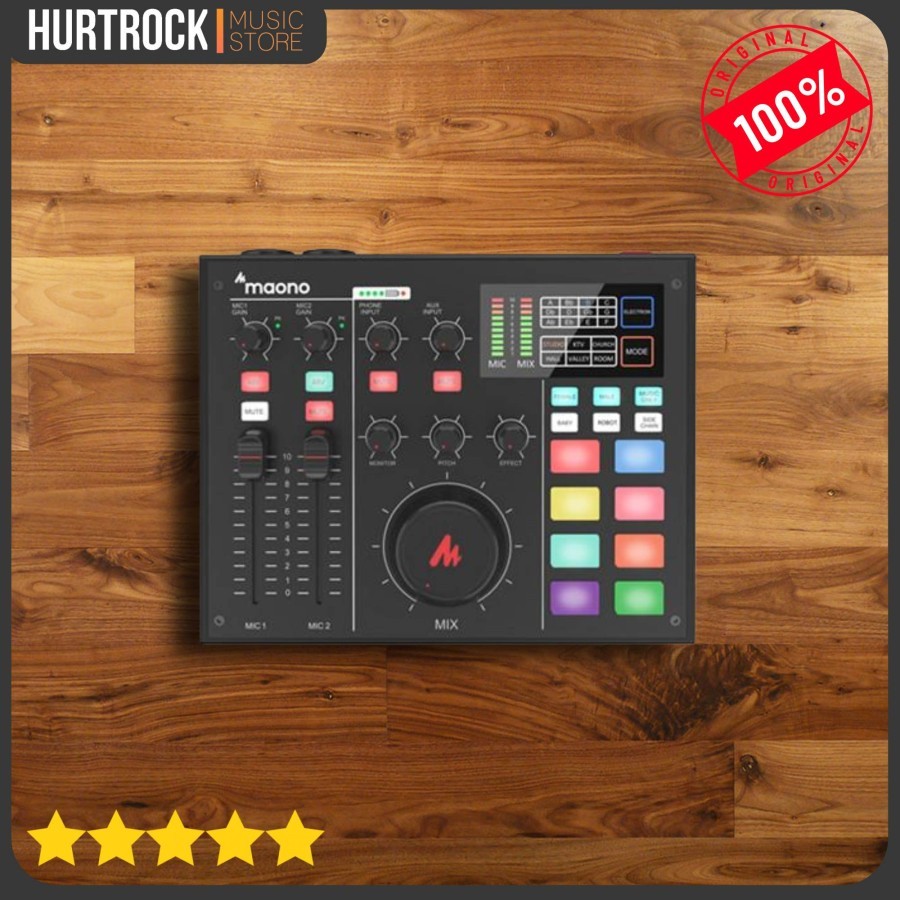 Maono AU-AM100 Maonocaster Soundcard Streaming Podcast