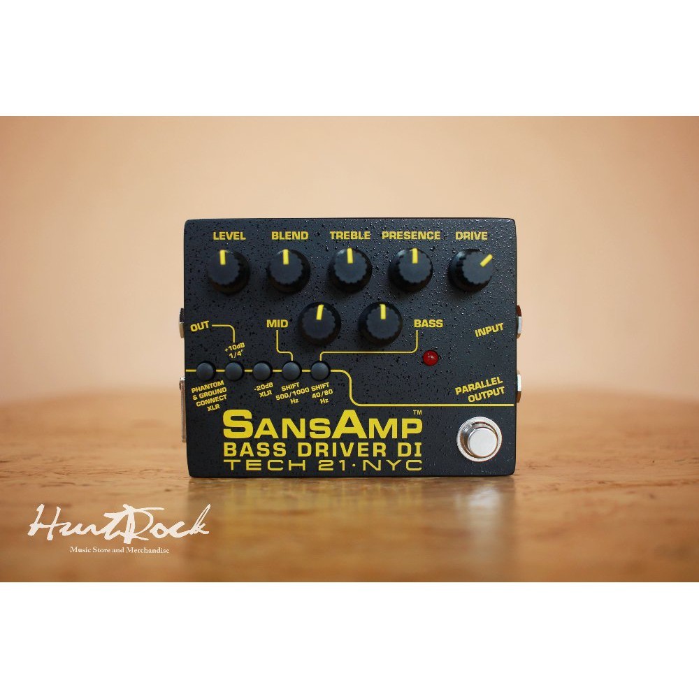 PreAmp Bass Tech 21 Sansamp Bass Driver DI