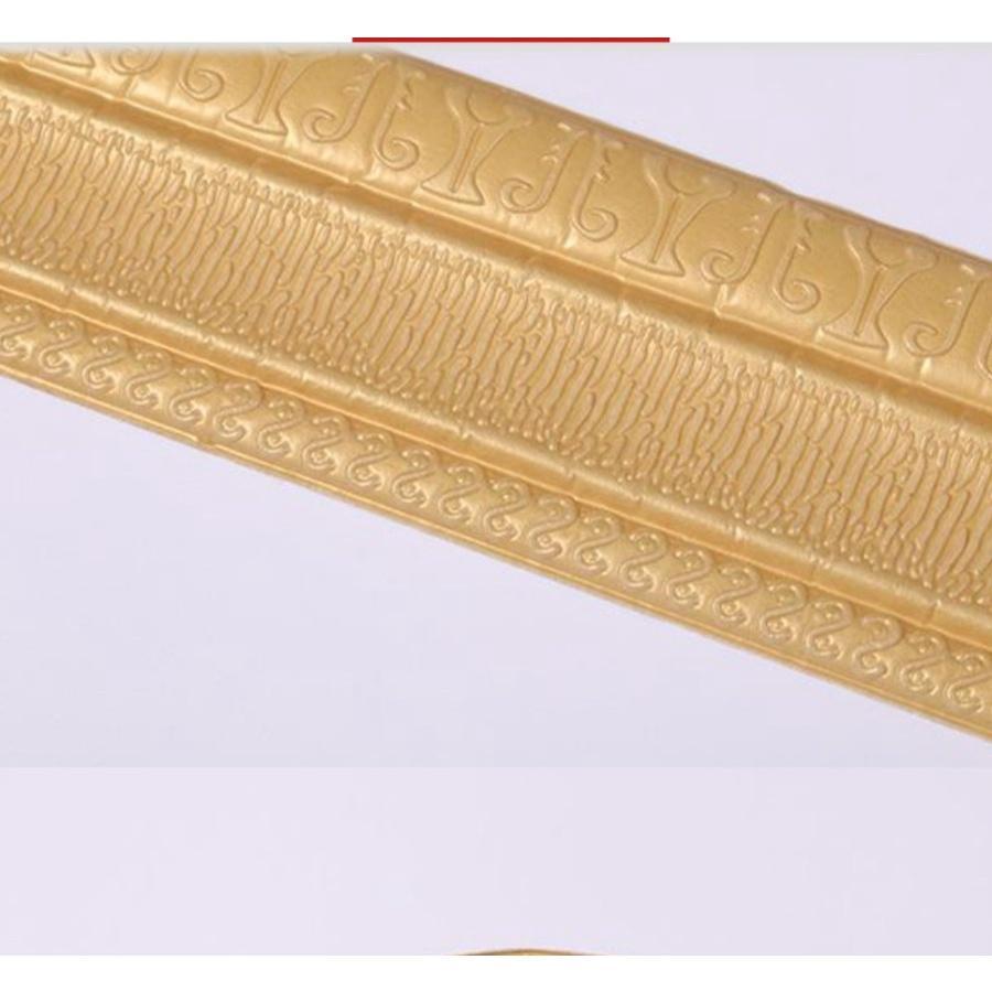 Lis Wallpaper Dinding 3D Border Wallfoam | N5