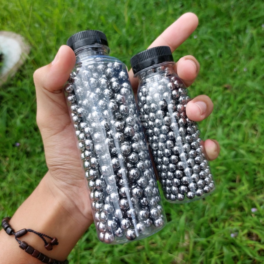 432 Butir Gotri Steel Ball Bola Baja 5/16" 8 mm As Tengah Keroncong Sepeda