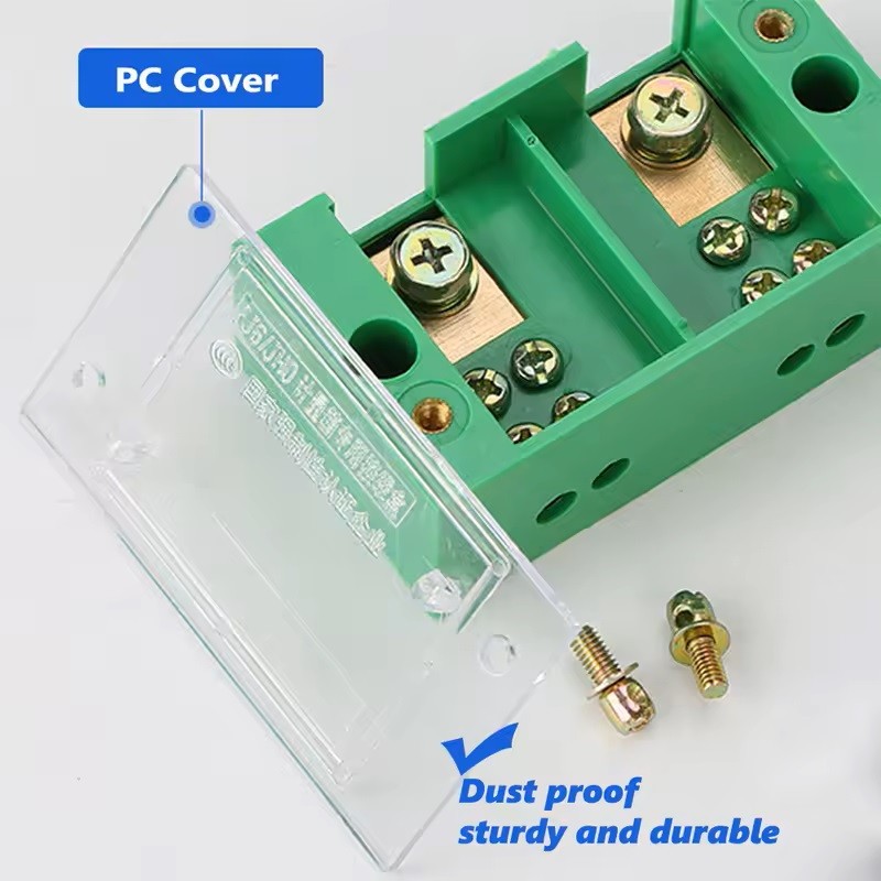 Box Terminal Kabel Listrik 2 In 4/8 Out Terminal Junction Box Kotak Tempat Terminal Kabel