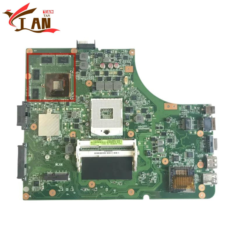 For ASUS K53SV REV 30 Motherboard With GT540M DDR3 Mainboard 100% Tested Fast Ship TT
