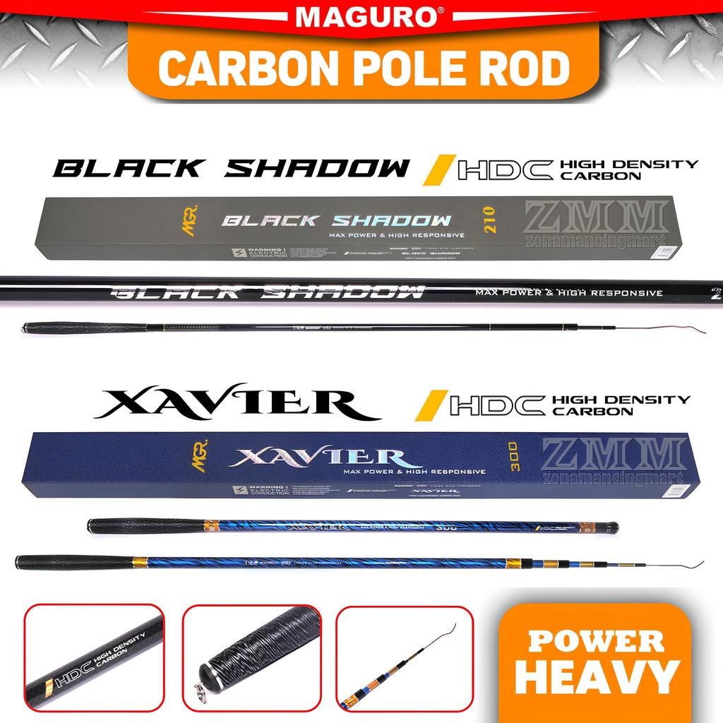 NEW Joran TEGEK MAGURO BLACK SHADOW - XAVIER | Heavy | Galatama | Variasi MEDUSA - MIDAS   Alat Panc