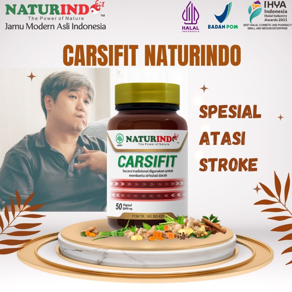 Obat Herbal Stroke | Obat Stroke | Obat Pasca Stroke | CARSIFIT NATURINDO