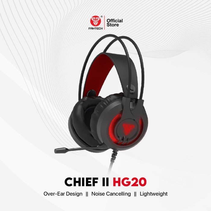 FANTECH Headset Chief II HG20 RGB Gaming Noise Cancelling Mic AGP