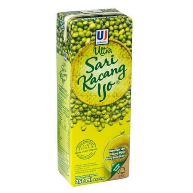 ULTRA SARI KACANG IJO / SARI KACANG HIJAU 250ML