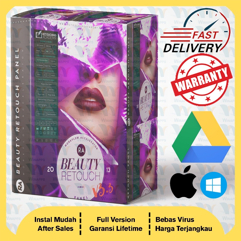 RA Beauty Retouch Panel V3.3 + Pixel Juggler v2.2 for Photoshop [Win & Mac]
