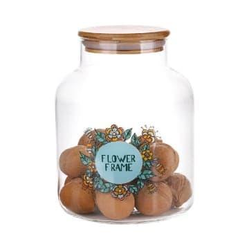 Toples Kue Delicia 1.6 Ltr Borosilicate Stoples Makanan