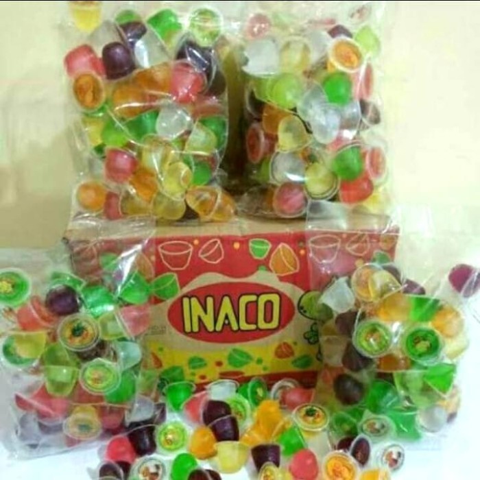 Inaco Jelly Kemasan Repackaged, Inaco jelly Ecer 1/2kg & 1kg, Ager Jelly, Jeli