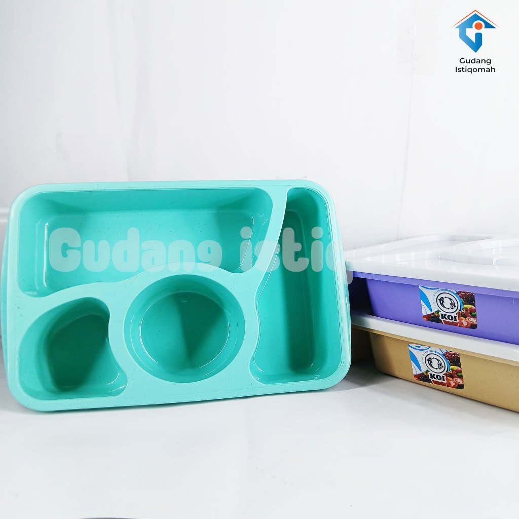 Paket Hemat Murah 12 Pcs Naruto LunchBox 4 Sekat / Tempat Makan Anak / Wadah Nasi / Kotak Bekal