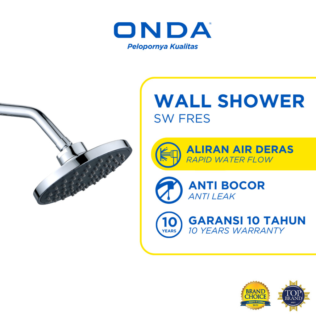 ONDA Wall Shower / Shower Set Mandi SW FRES