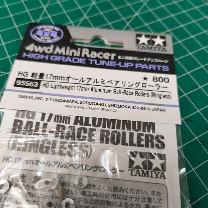 Tamiya  Lightweight 17mm Rollers Original 95563