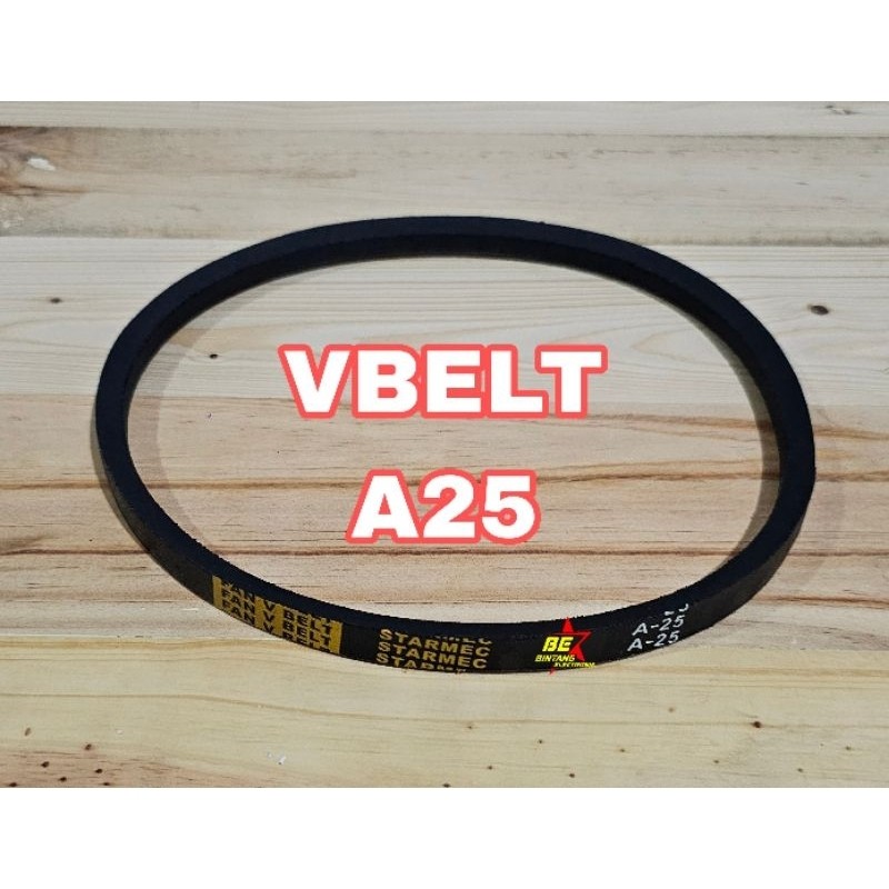 Vbelt A 25 V-Belt A25 Van Belt Mesin Cuci V Belt