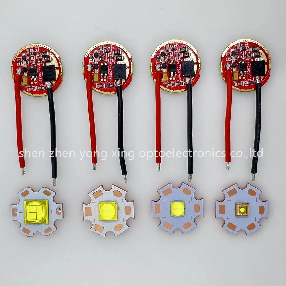 DC3V XML2 T6 XHP50 XHP70 XHP90 LED COB White color Replace 10W 18W 20W 36W For Flashlight Car Light 