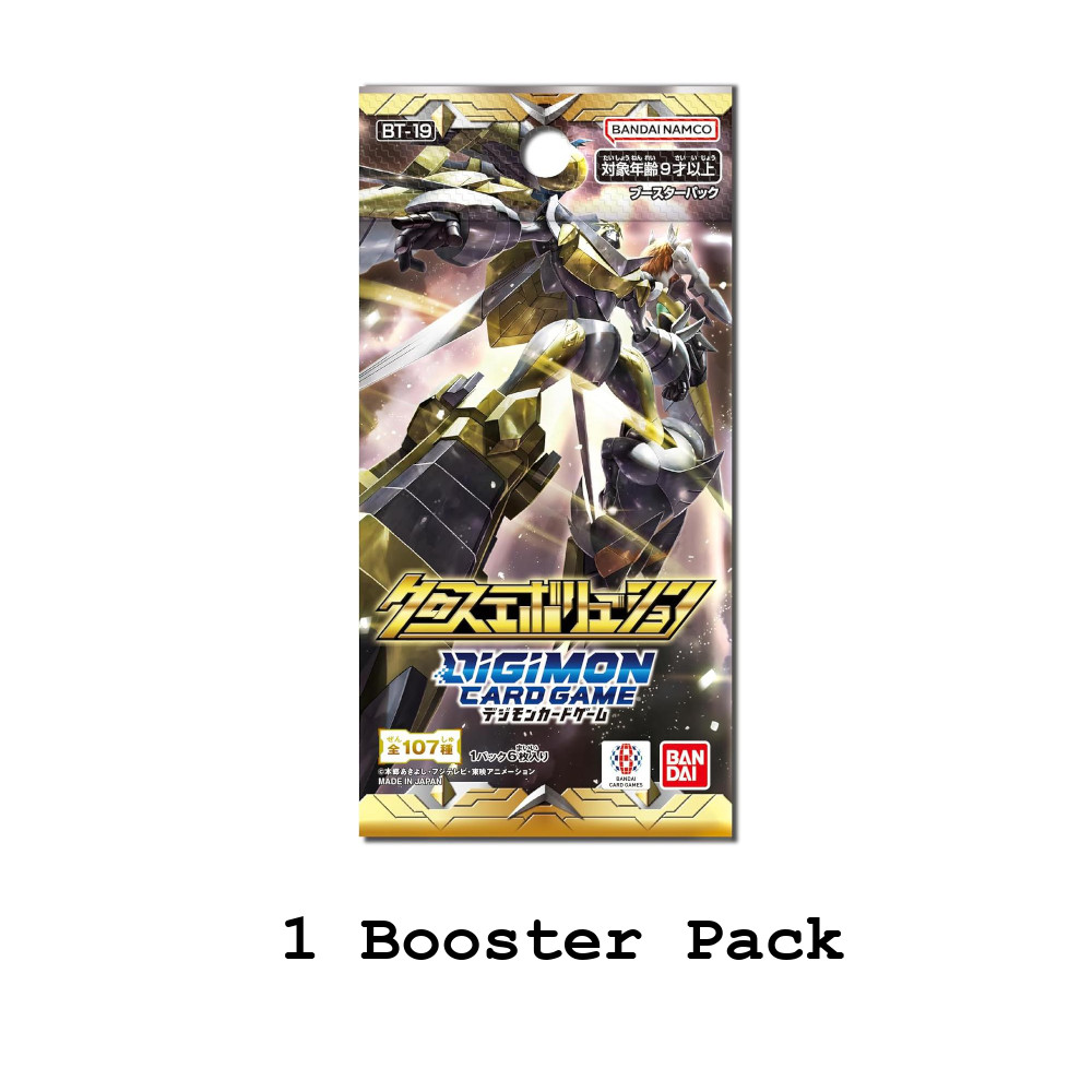 Digimon Card Game BT-19 Booster Xros Evolution Pack