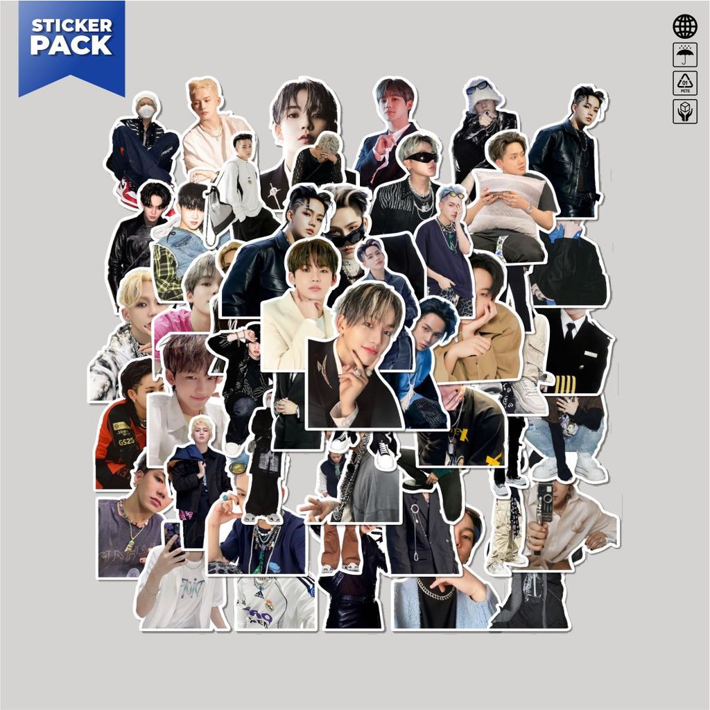 [100PCS]Stiker Pack Stiker CHOI HYUNSUK (TREASURE) Aesthetic Vinyl Anti Air Dekorasi Sticker Laptop 