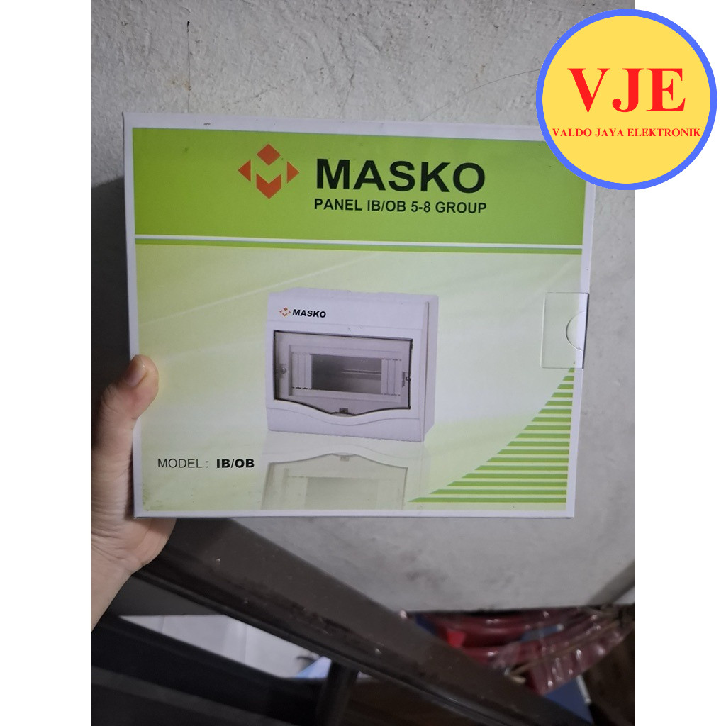 Masko Box MCB OutBow 4 Group 9104L Box MCB Tempel Luar 4 Mcb