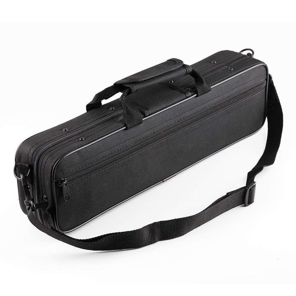 Flute Case, Soft Flute Bag for 16hole Ctuned Flute, Singleshoulder Case for Flute trument, Canvas Si