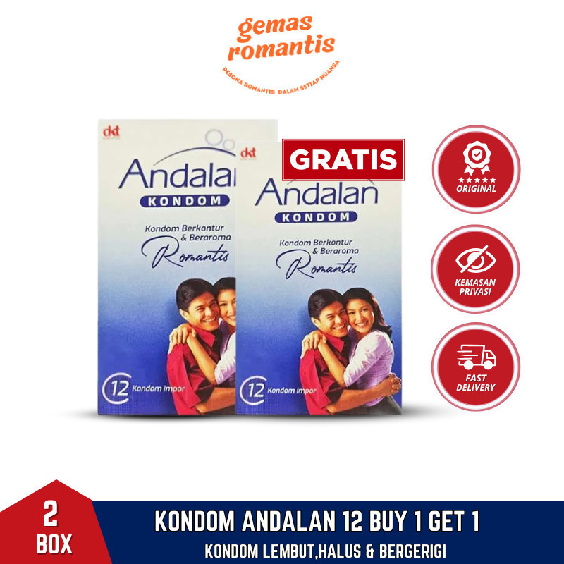 ( COD ) TERMURAH Kondom Andalan Bergerigi 12s x 2 TERBARU