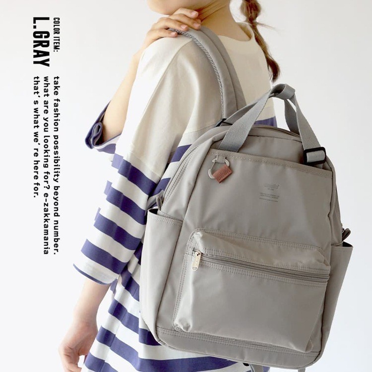 Anello Backpack Waterproof 2Way Backpack Shoulder Bags Shipping From Japan