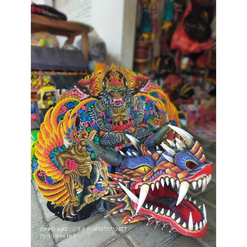 " barongan devil / devil pentas / barongan / jaranan "