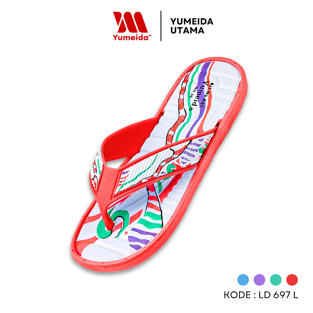 Sandal Jepit anak Slop Karet Anti Slip Air Yumeida LD-697 L