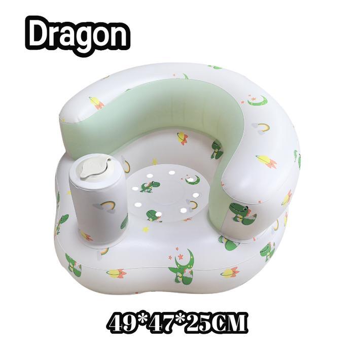 TERLARIS Sofa Kursi Duduk Sofa Bayi Chair Tiup Dengan Music Bayi Tiup Belajar Duduk