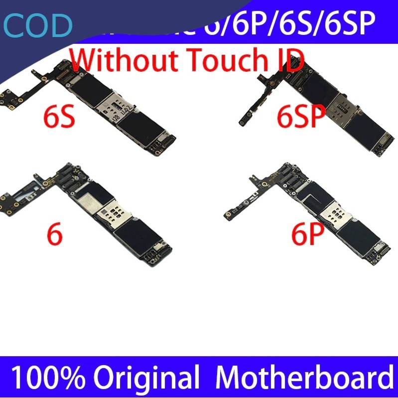 Original For iPhone 6 6p Factory Unlocked Motherboard For iPhone6 6 Plus 6S 6S Plus logic board main