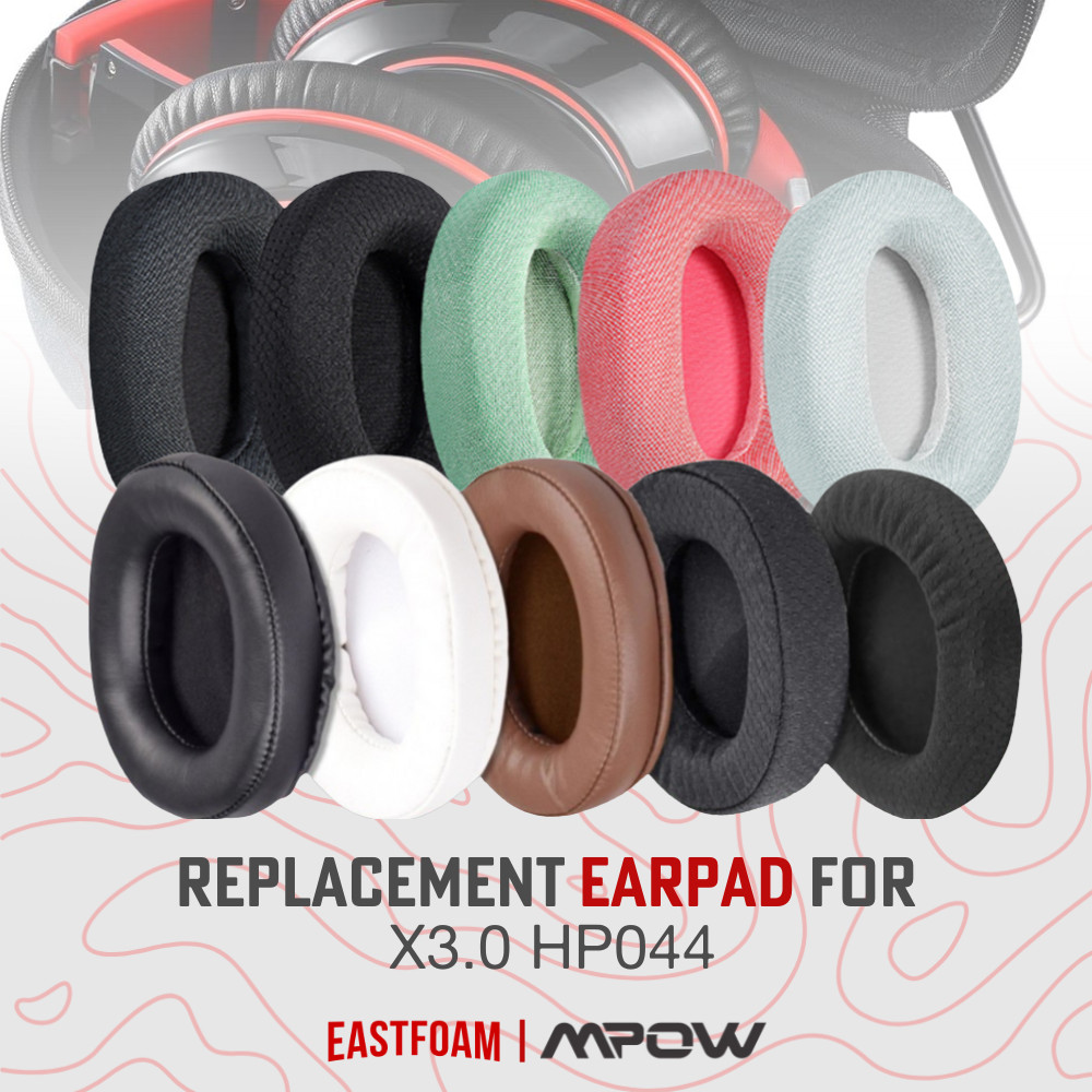 Earcup Earpad Ear Cushion MPOW X3.0 HP044 X 3.0 HD 044 Busa Bantalan Foam Pad