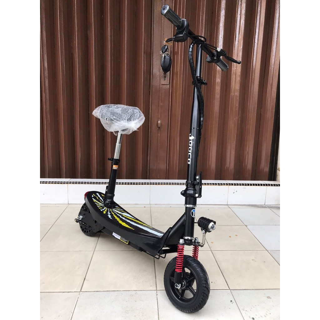 PROM Electric Scooter Duduk Foldable Skuter Listrik Elektrik