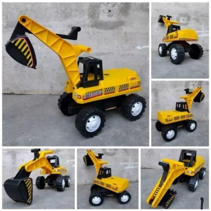BISA CODMainan Truck Excavator Bisa Di Naiki/MAINAN MOBIL DORONG ANAK ST 2121