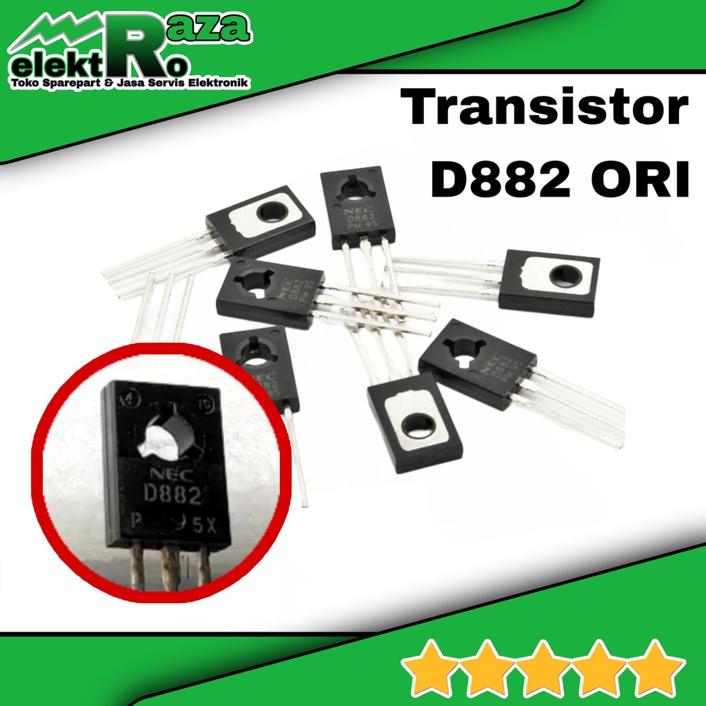 Transistor NEW UTC D882 ORIGINAL Transistor (TR) D 882 ASLI