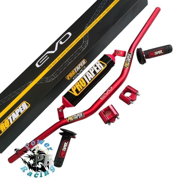 stang fatbar protaper Evo low paket busa stang protaper set handgrip protaper crf 150 klx / dtracker