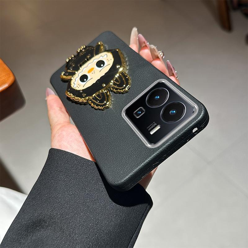 HP Soft Casing Case Silikon Untuk Vivo Y35 V2205 Y 35 Casing Phone Cover Kartun Kelinci Mengurung Ke