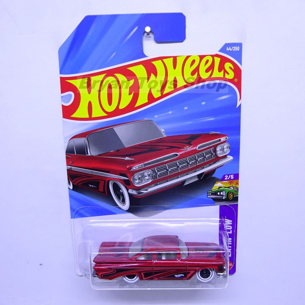 Hot Wheels 59 Chevy Impala Merah
