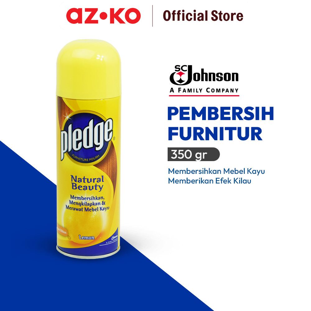 AZKO Johnson 350 gr Pledge Cairan Pembersih Furnitur Liquid Cleaner Perlengkapan Kebersihan Penghila