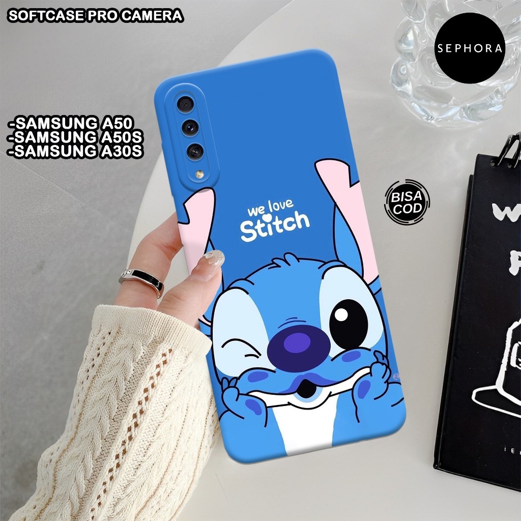Softcase Samsung A50/A50S/A30S - Sephora - Fashion Case Stitch - Softcase Samsung A50/A50S/A30S - Ca