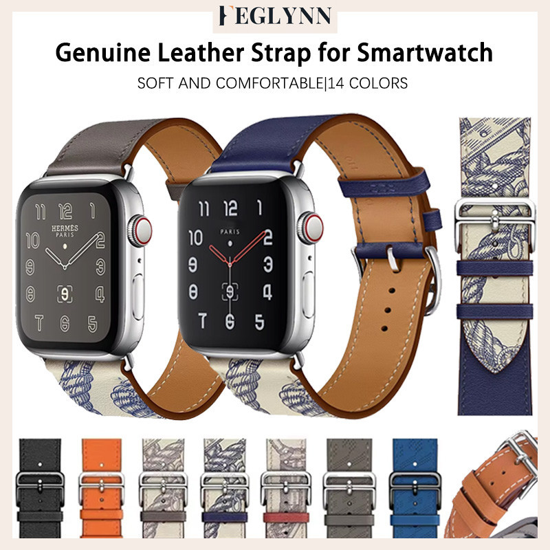 Leather Strap for IWatch Ultra 3 2 SE 3 2 Apple Watch Series 11 10 9 8 7 6 5 4 3 49/46/45/44/42/41/4