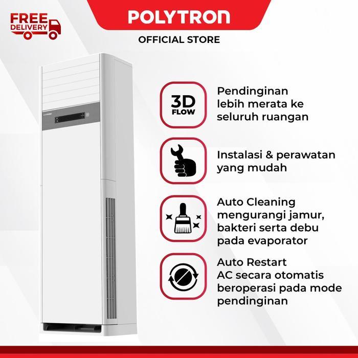 Polytron AC Floor Standing 2 PK PSF 2032 - putih