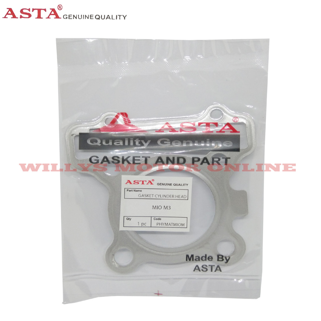Paking Head Mio M3 125 ASTA / Gasket Head Cylinder Mio M3 125 / Paking TB Mio M3