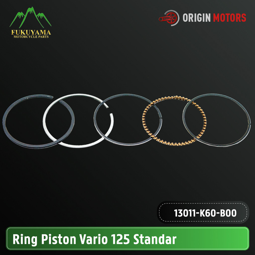 Fukuyama Ring Seher / Ring Piston Vario 125