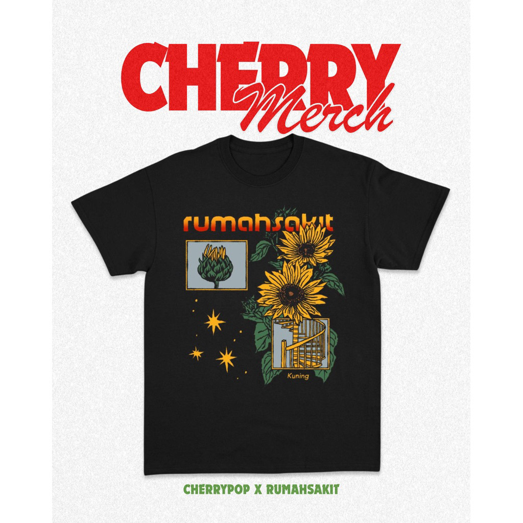 OOTD Tshirt RUMAHSAKIT X CHERRYPOP Kaos  Tee Shirt